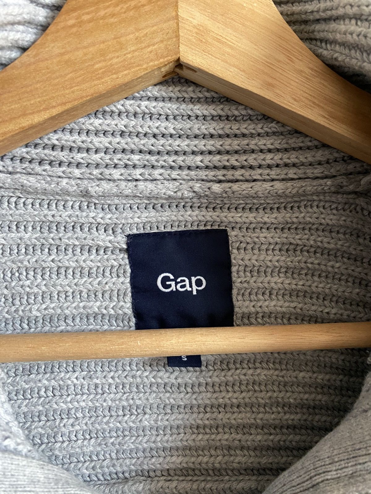 Gap GAP Driver Knit Zip Up Sweater Size US S / EU 44-46 / 1 - 7 Thumbnail