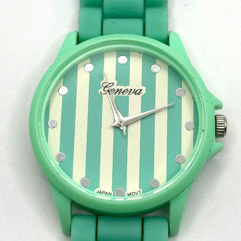 Other Turquoise Striped Men's Watch Size ONE SIZE - 3 Thumbnail