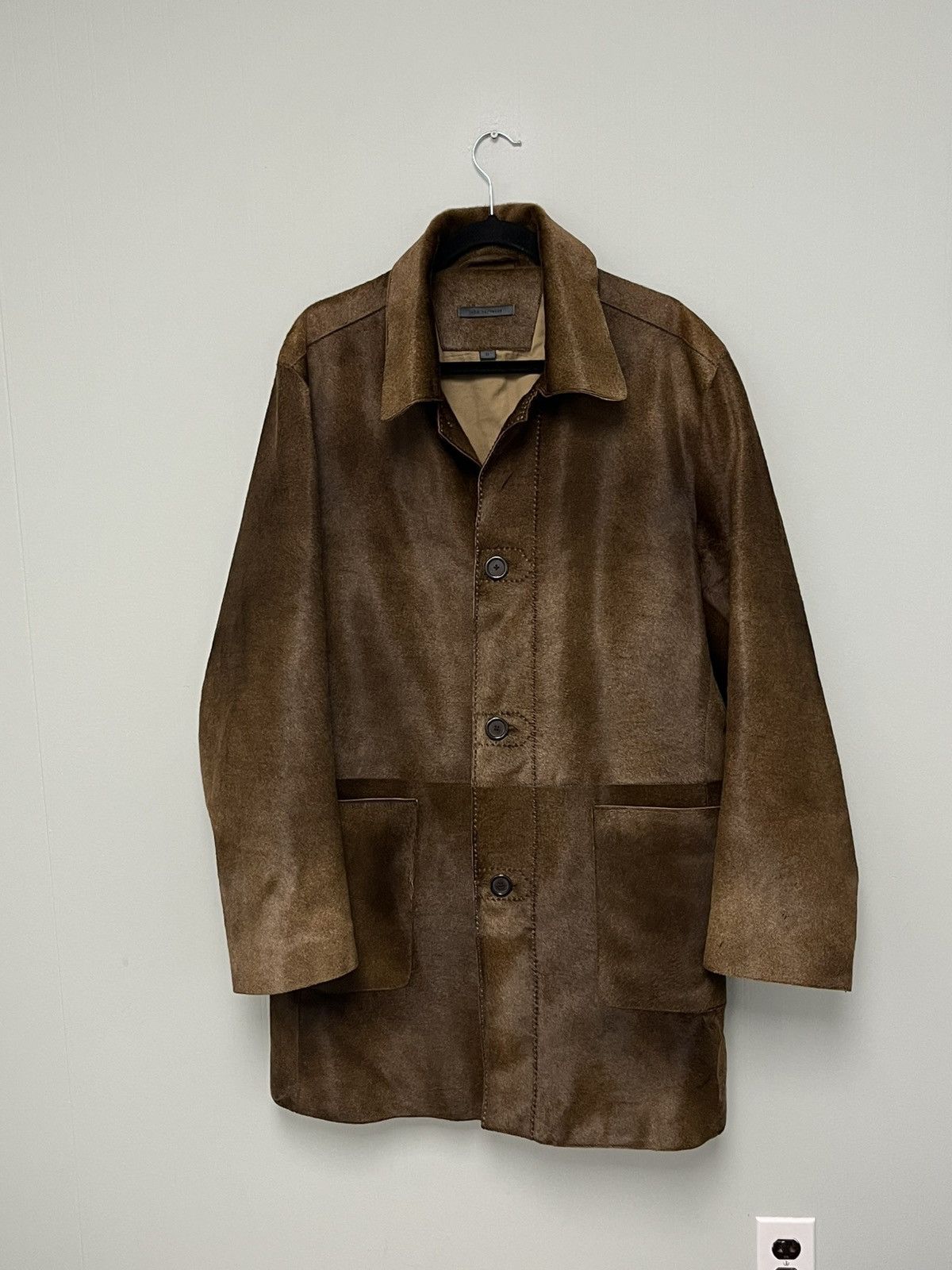 John Varvatos Calf Hair Coat. Size EU 52 USA 42 Size US L / EU 52-54 / 3 - 24 Thumbnail