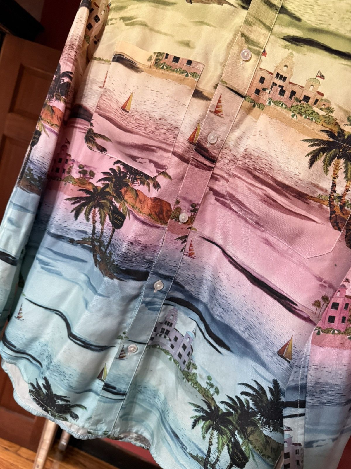 Amiri Amiri Beverly Hills Hawaiian Shirt Size Small Size US S / EU 44-46 / 1 - 2 Thumbnail