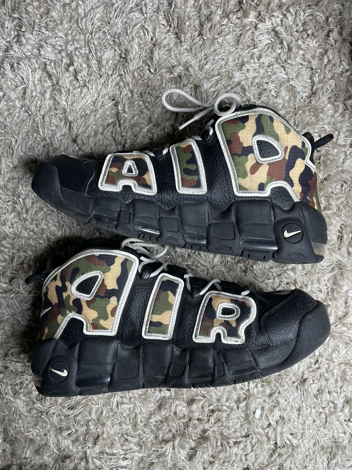 Nike Nike Air More Uptempo QS Camo Size US 11 / EU 44 - 3 Thumbnail