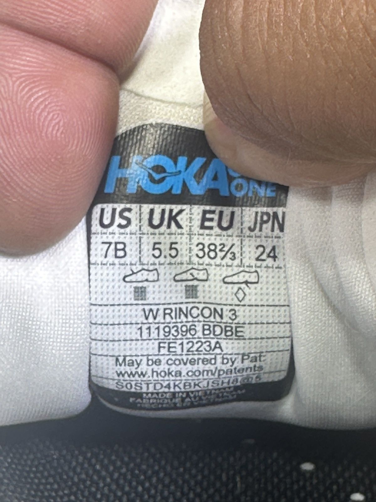 Hoka New Hoka Rincon 3 Synthetic Textile White Women's 7B Size US 7 / IT 37 - 6 Thumbnail