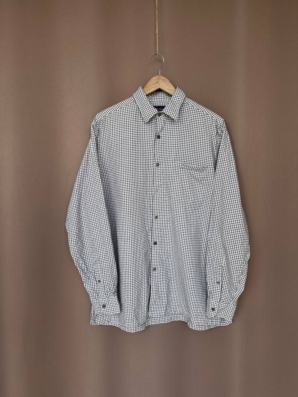 Ralph Lauren Purple Label Ralph Lauren Purple Label Check Button Up Shirt Mens Size L Size US L / EU 52-54 / 3 - 1 Thumbnail
