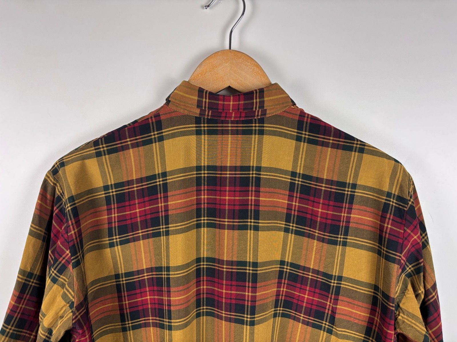 Fred Perry Fred Perry Tartan Button Up Shirt Viscose Brown Size US 4 Size S / US 4 / IT 40 - 6 Thumbnail