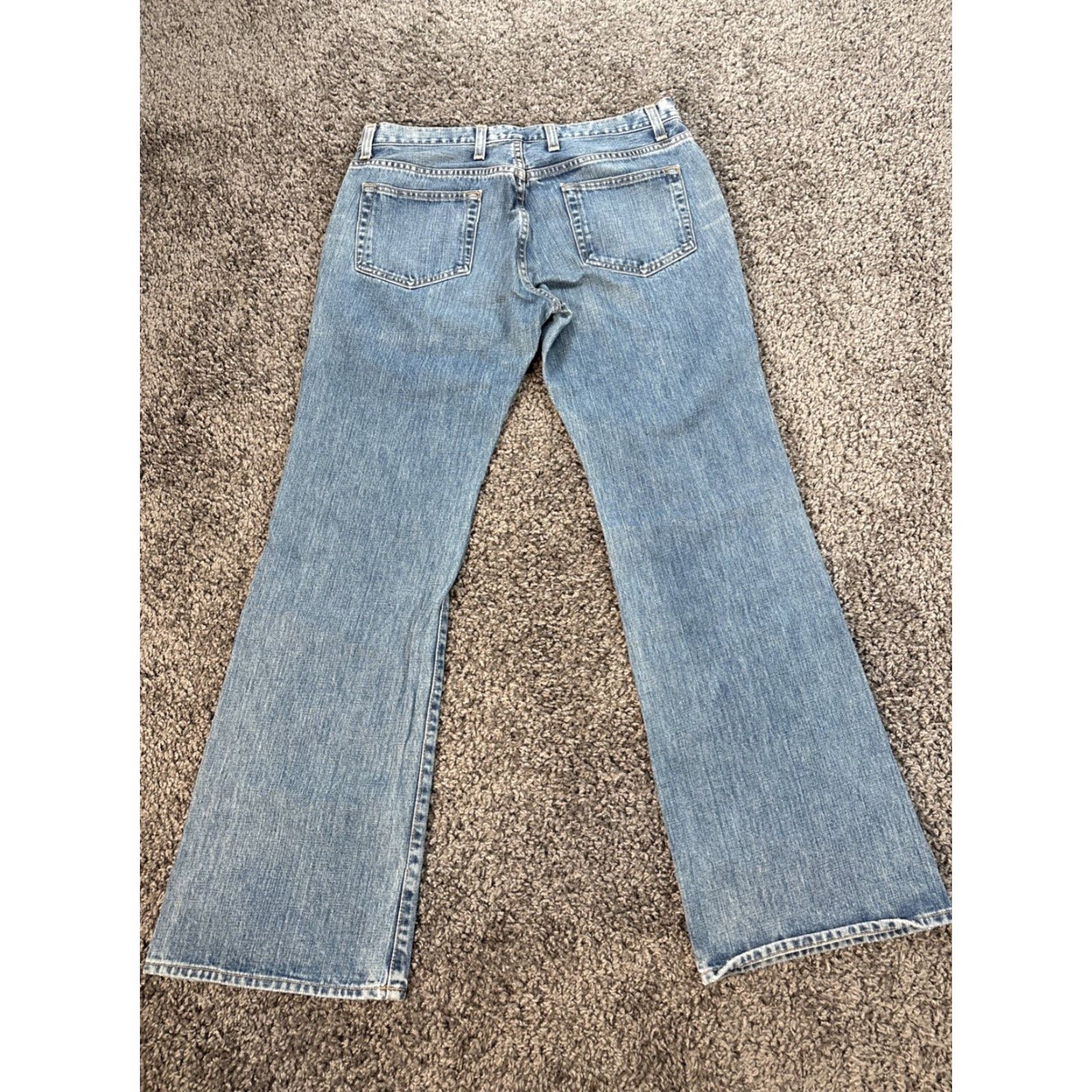 Gap VTG Gap Sidewinder Jeans Bootcut 33x31 Blue 90s Retro Rock Womens Jeans Size 24" / US 00 / IT 34 - 7 Thumbnail