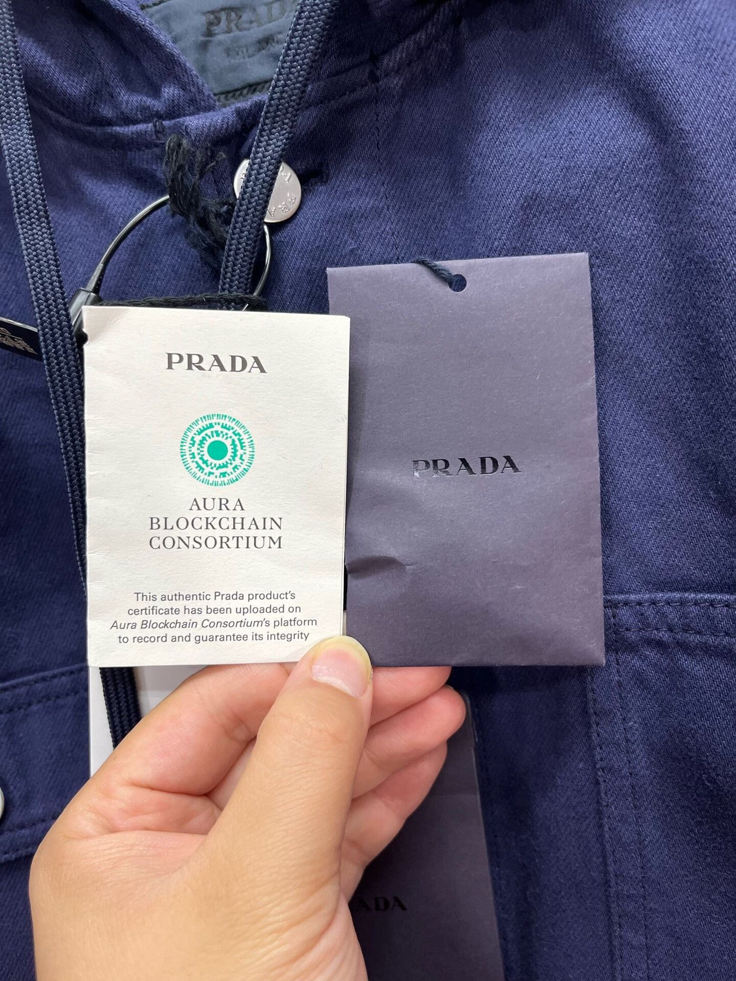 Prada prada hooded work jacket size l Size US L / EU 52-54 / 3 - 3 Thumbnail
