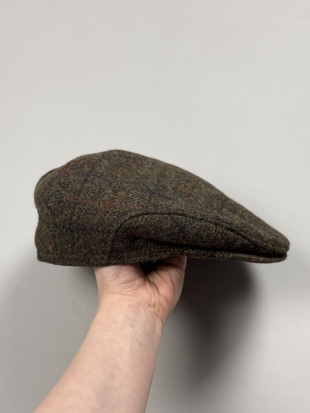 Harris Tweed Harris Tweed Wool Earflaps Flat Cap Hat Size ONE SIZE - 12 Thumbnail
