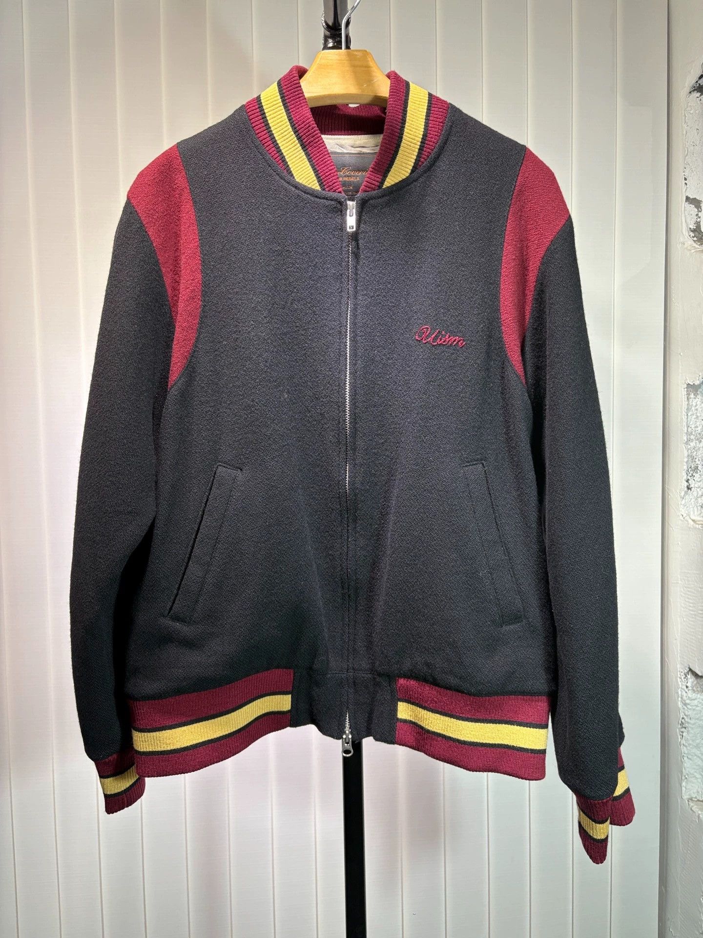 Undercover UNDERCOVER 04aw Skull Embroidered Wool Baseball Jkt Size US M / EU 48-50 / 2 - 1 Thumbnail