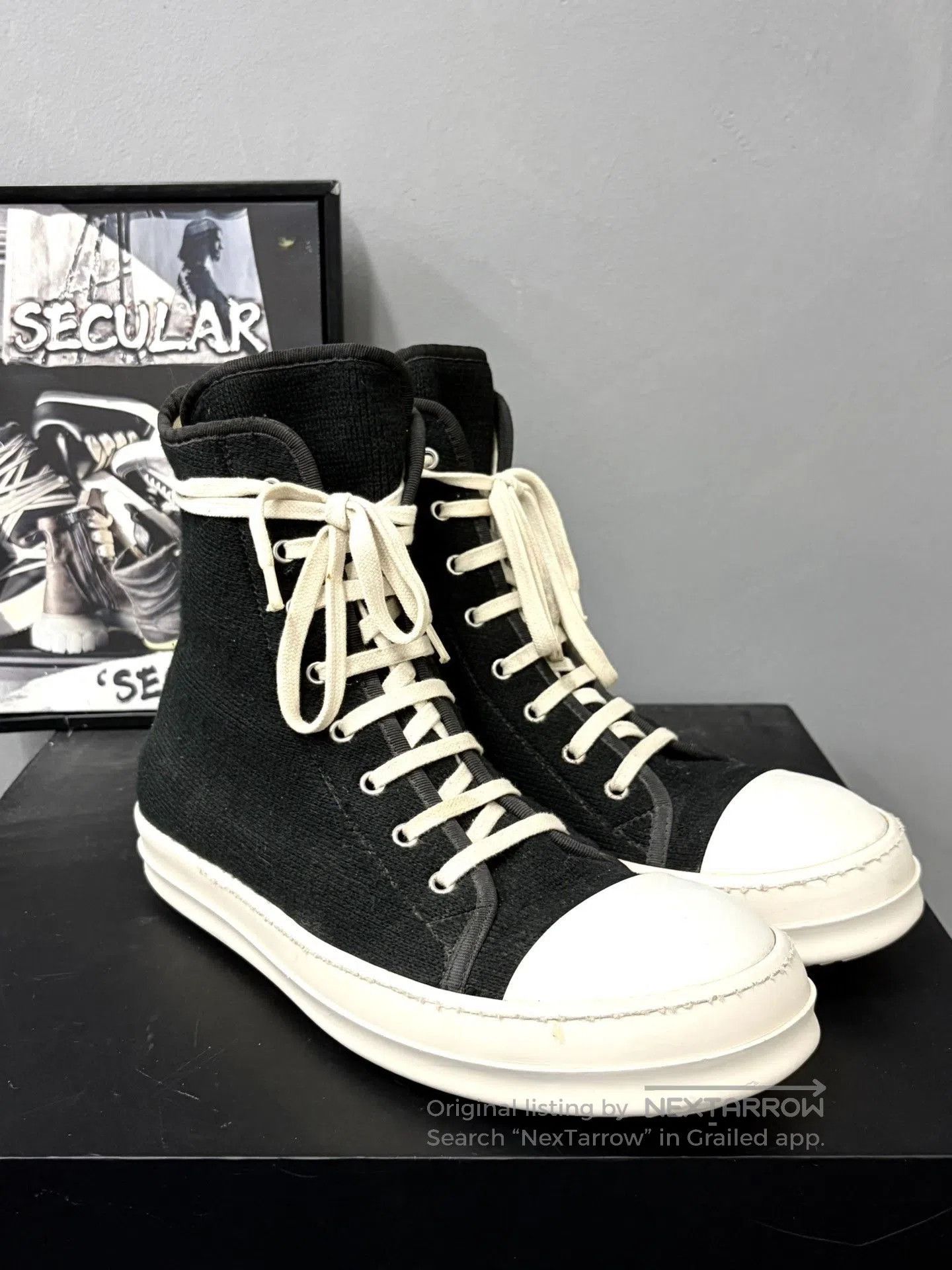 Rick Owens Drkshdw Rick Owens DRKSHDW High. Size US 8.5 / EU 41-42 - 1 Thumbnail