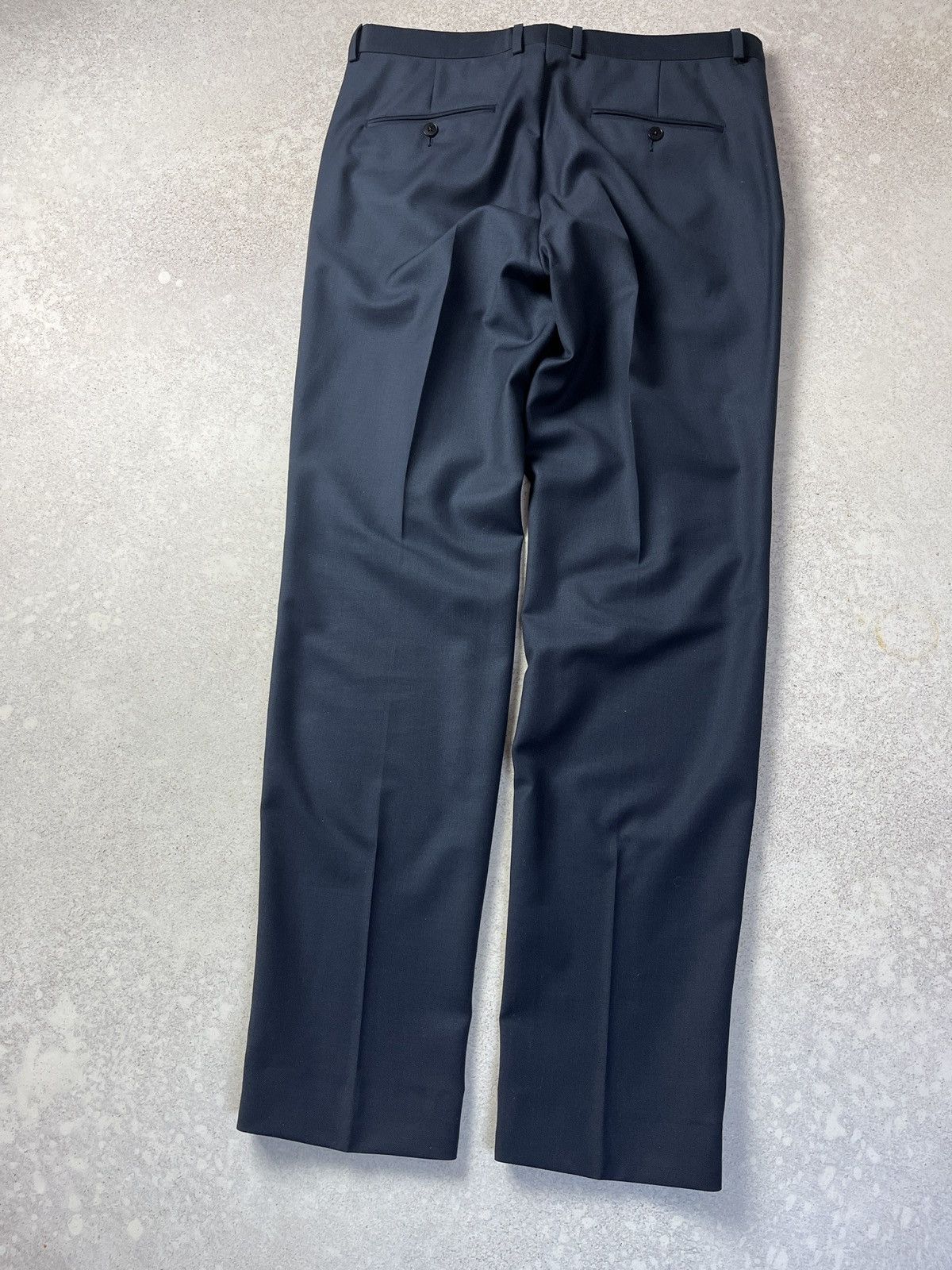 Z Zegna Z Zegna Suit Mens 50R Navy Blue 2 Button Turati Wool Pants Size 50R - 6 Thumbnail