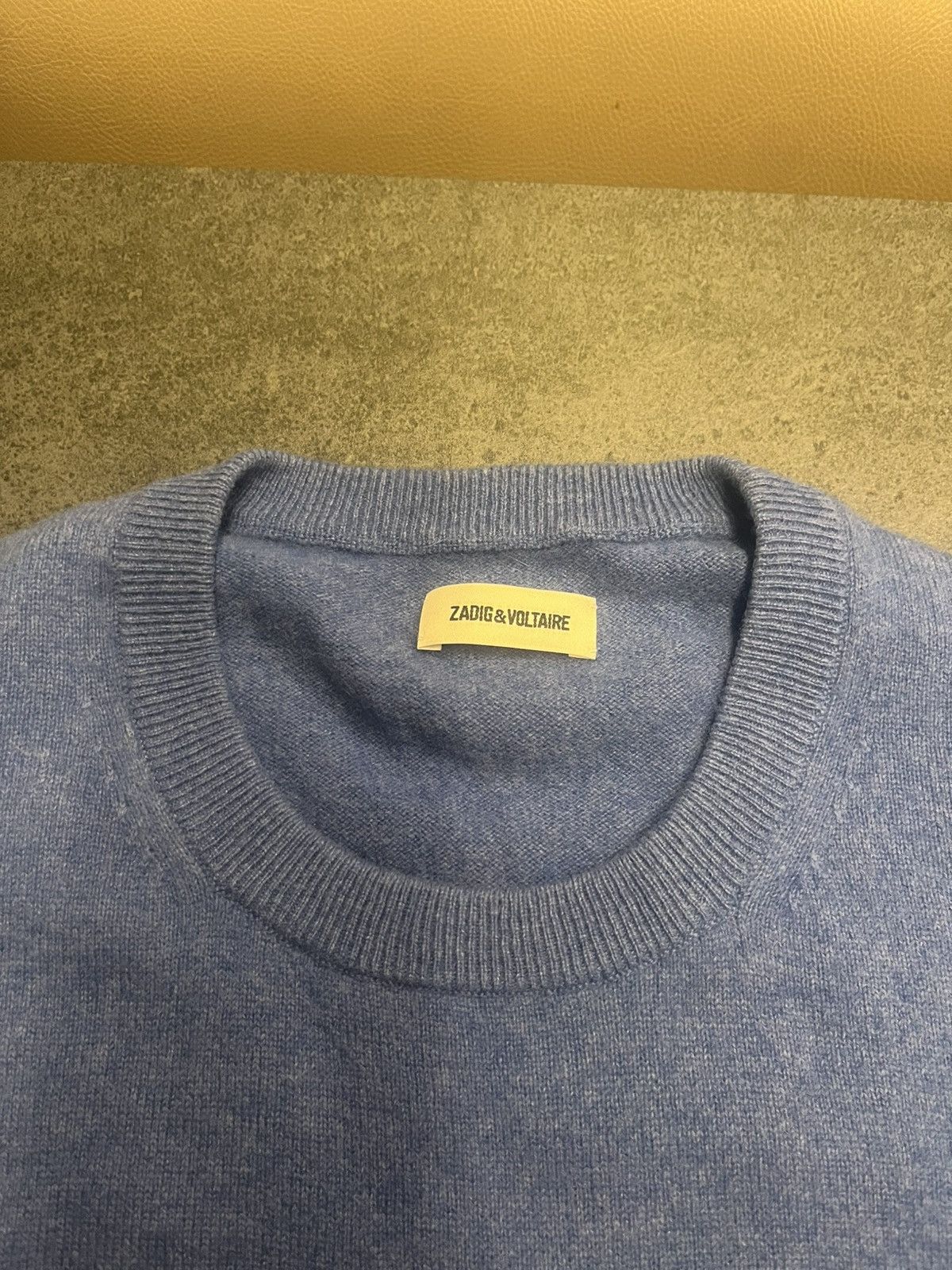 Zadig & Voltaire Zadig & Voltaire cashmere blue sweater Size US L / EU 52-54 / 3 - 3 Thumbnail