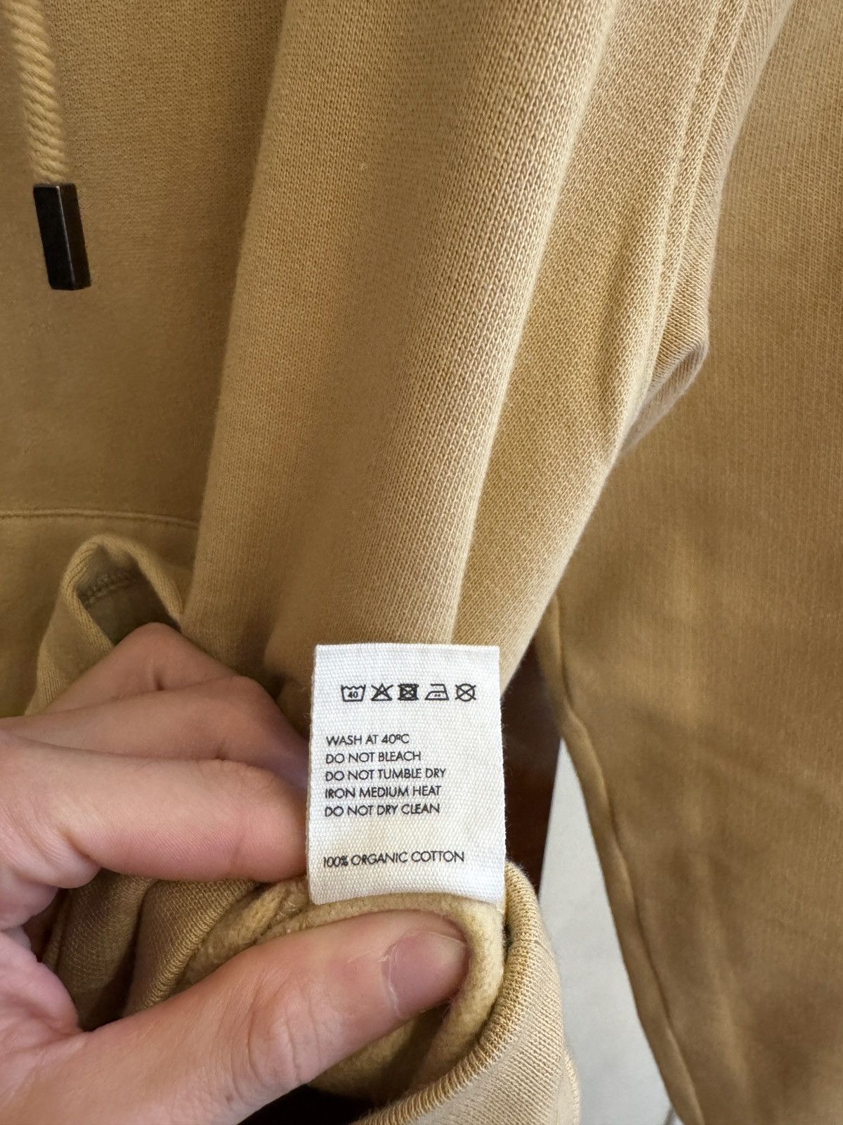 Jacquemus Jacquemus Beige Hoodie with Logo Embroidery Size US S / EU 44-46 / 1 - 7 Thumbnail