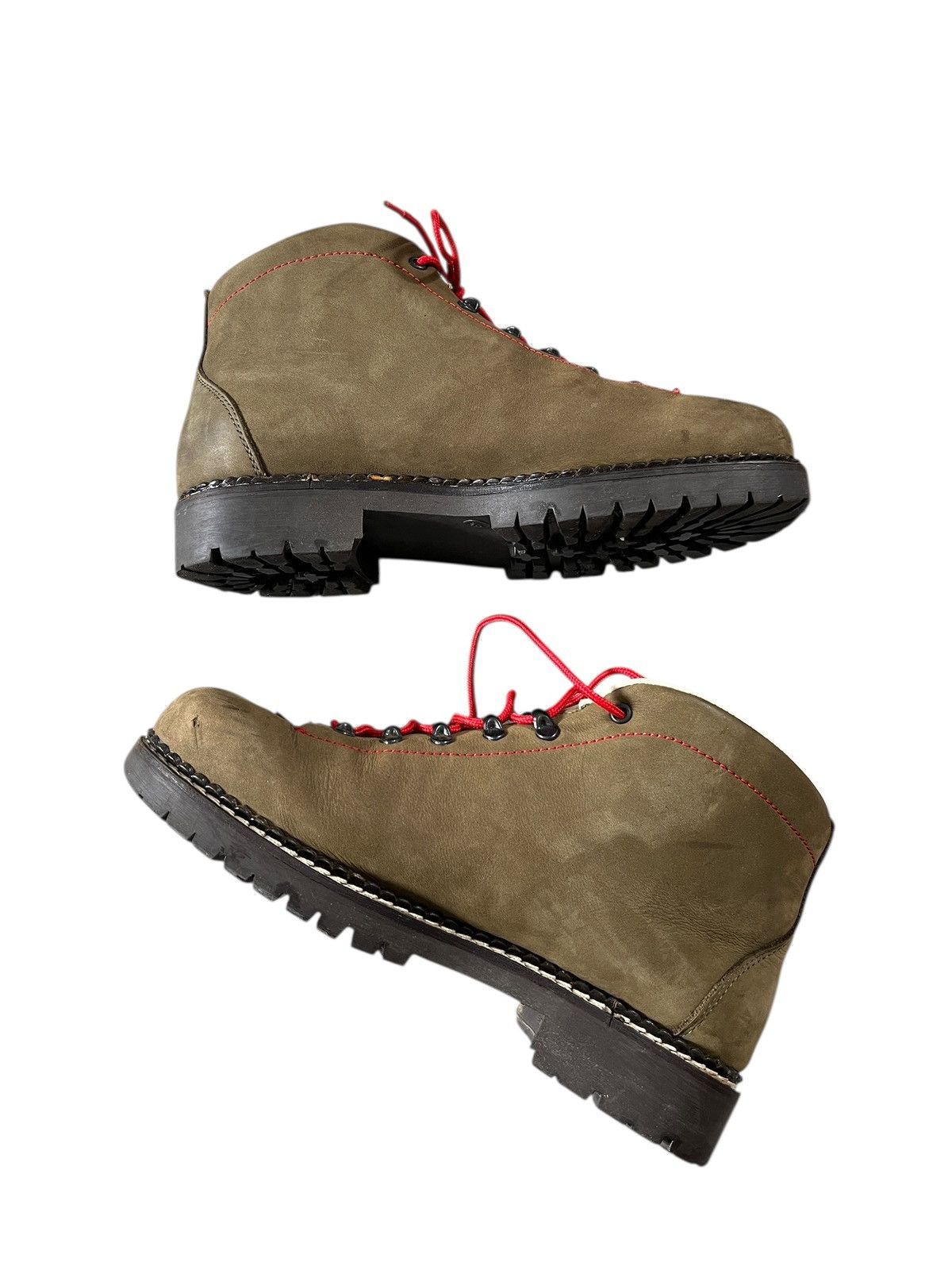 Diemme Vintage Diemme Olive Hand Made Mountain Boots Size US 10 / EU 43 - 13 Thumbnail