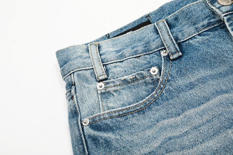 Jean American retro street straight leg flared jeans for men Size US 32 / EU 48 - 3 Thumbnail