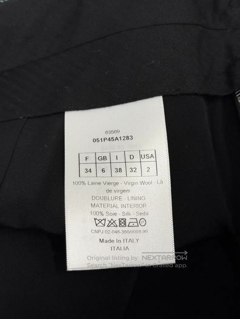 Dior Dior Green plaid skirt and pants Size 42" / US 20 - 5 Thumbnail