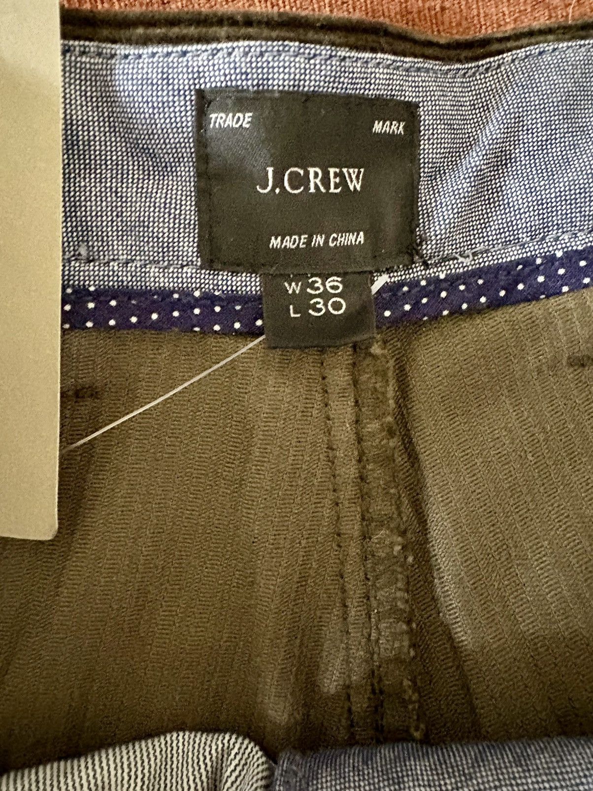 J.Crew J.Crew Corduroy Pants Brown AQ998 (NWT) Size US 36 / EU 52 - 4 Thumbnail