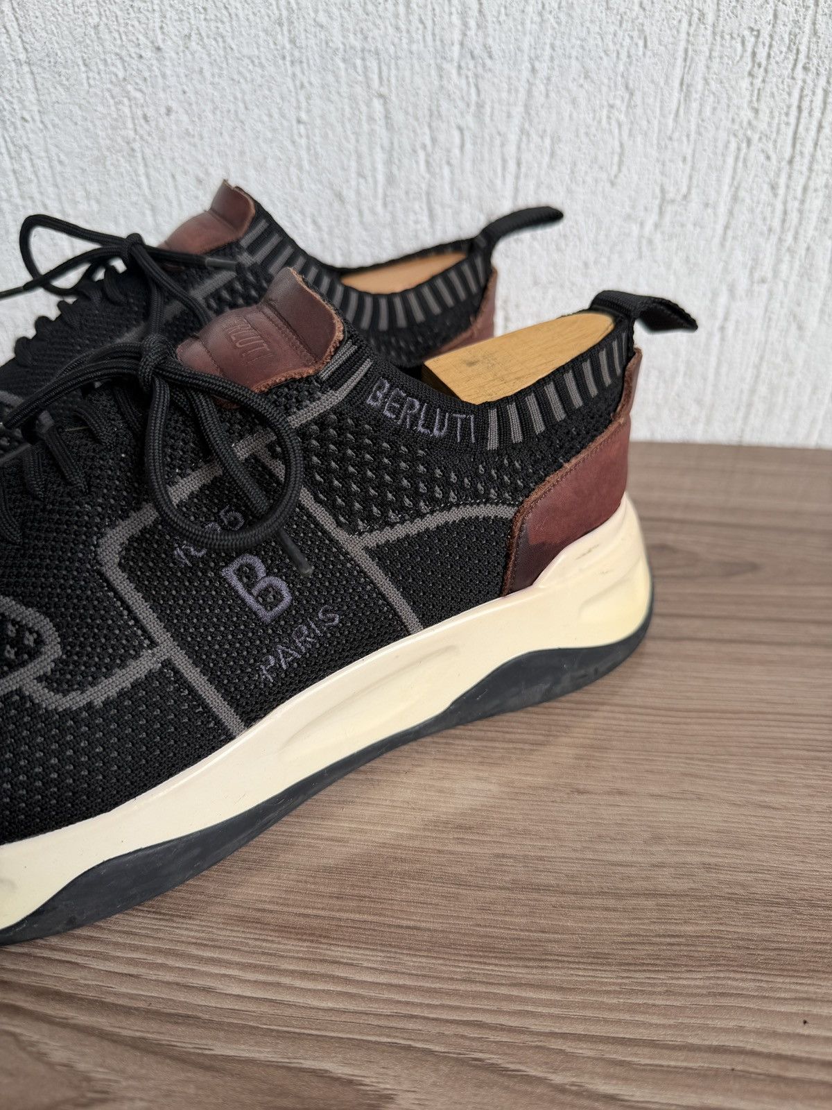 Berluti shadow knit sneaker Size US 9 / EU 42 - 5 Thumbnail