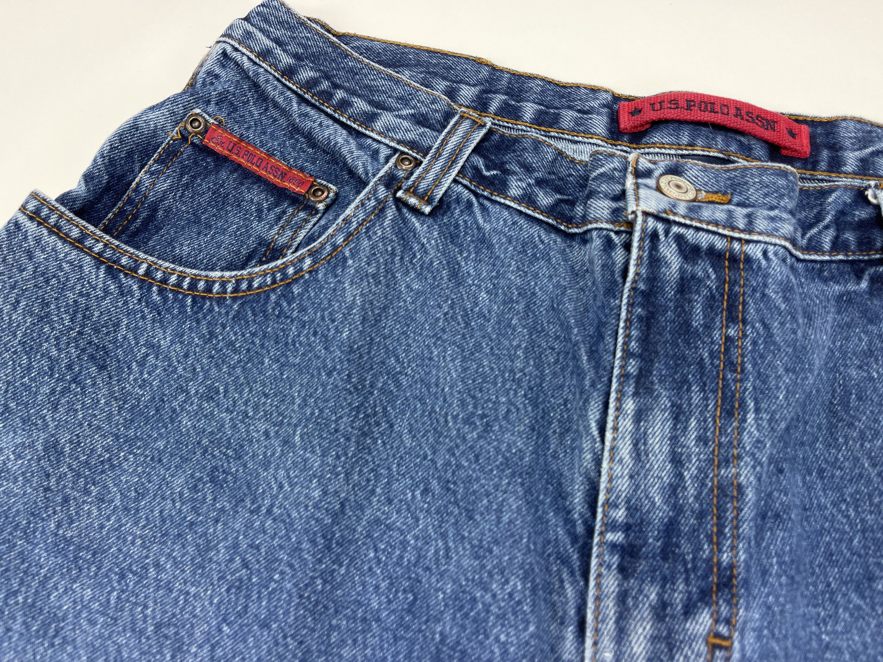 U.S. Polo Assn. U.S. Polo Assn jeans shorts USPA vintage baggy skater 90s 38 Size US 38 / EU 54 - 10 Thumbnail