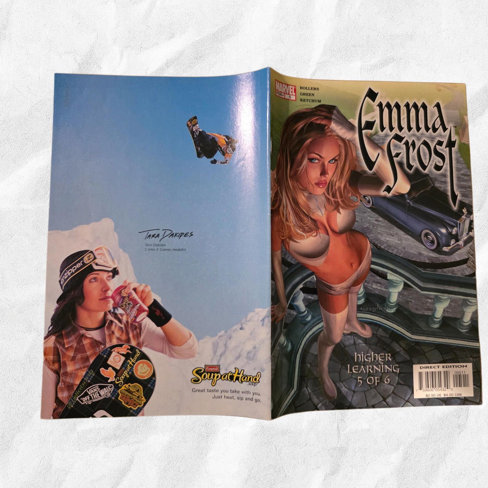 Marvel Comics Emma Frost #5 NM 2003 Greg Horn Marvel Comic (C) Size ONE SIZE - 5 Thumbnail