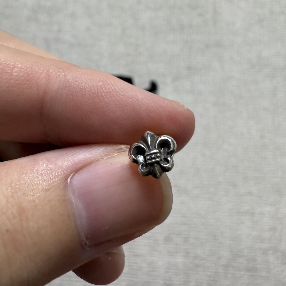 Chrome Hearts Chrome Hearts Fleur Earring Size ONE SIZE - 3 Thumbnail