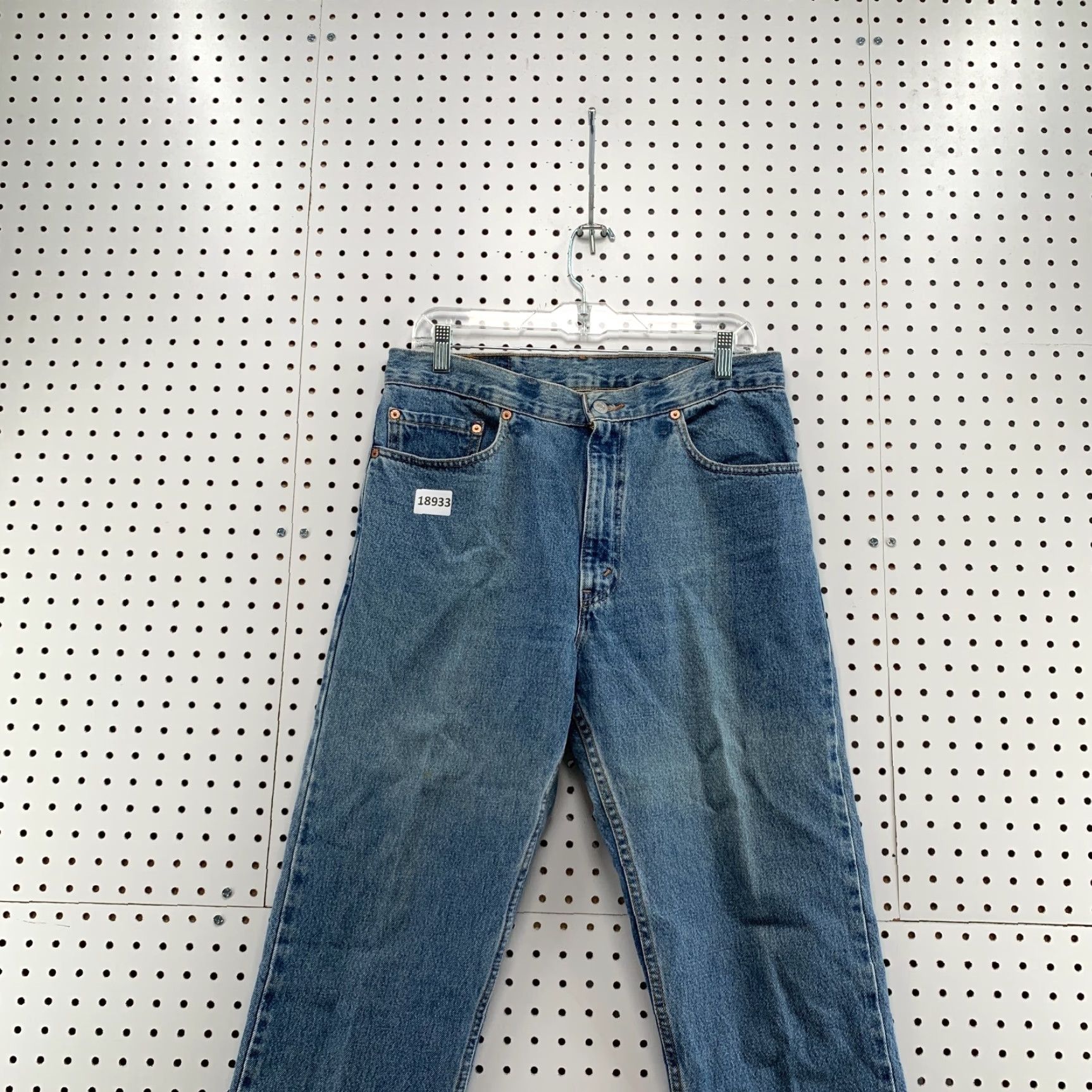 Levi's VINTAGE Levi's 505 Jeans Regular Mens Blue Denim 32x28 Straight Fit denim Jeans 32 Mens Blue Levi's 505 Vintage 90s Size US 32 / EU 48 - 2 Thumbnail