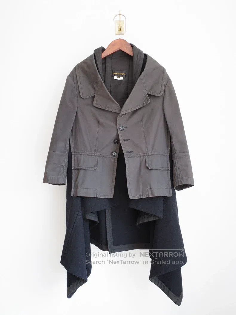Comme des Garcons Comme des Garcons Fake two-piece transformable jacket Size M / US 6-8 / IT 42-44 - 6 Thumbnail