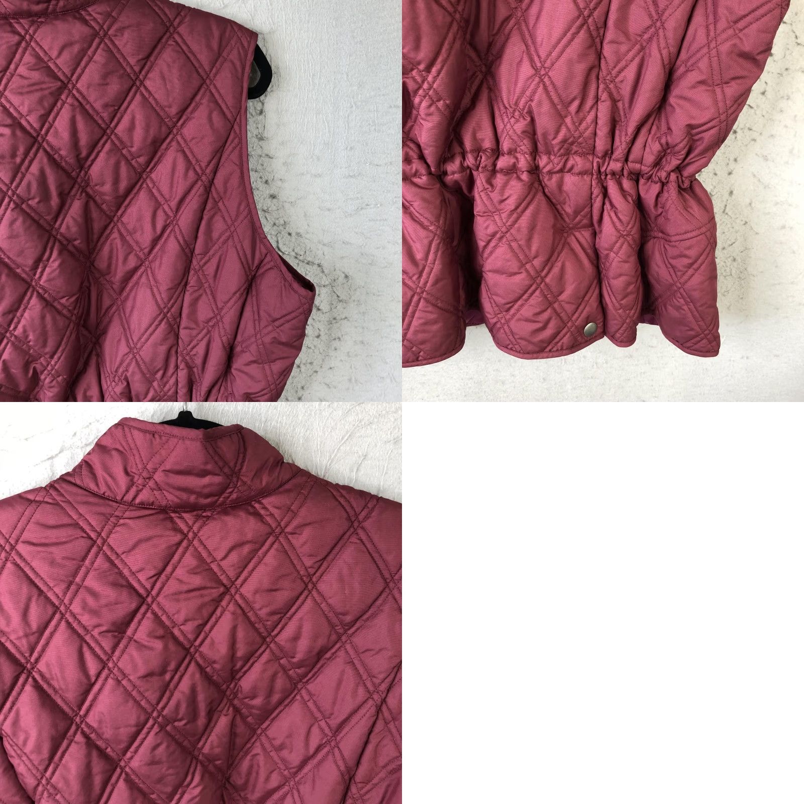 Eddie Bauer VEST Eddie Bauer Womens XXL Pink Quilted Snap Front Pockets Insulated Outdoor Size XXL / US 16-18 / IT 52-54 - 11 Thumbnail