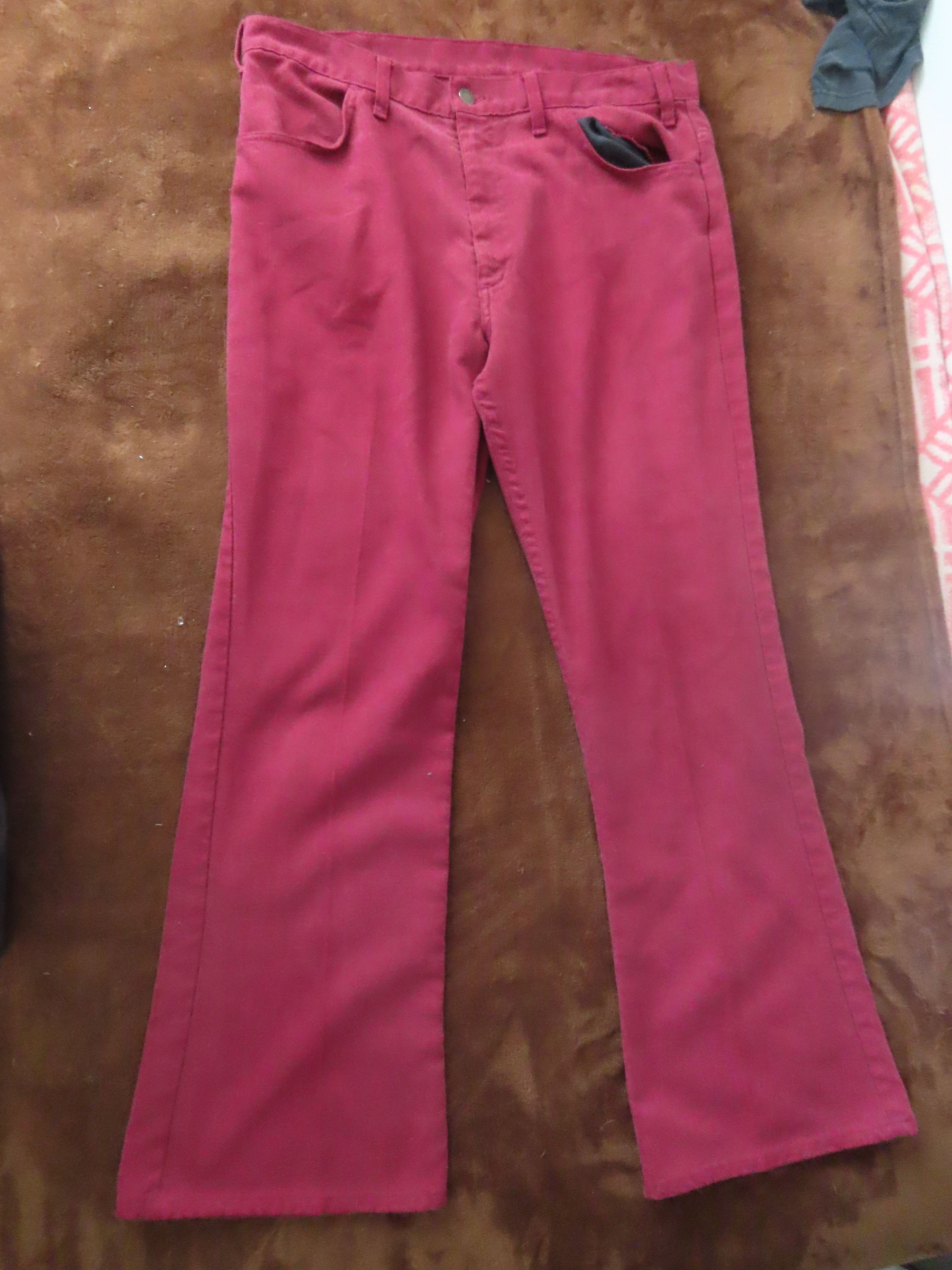 Levi's × Vintage Vintage Levi’s Sta-prest Big E Pants 70s Flared Size US 36 / EU 52 - 1 Thumbnail