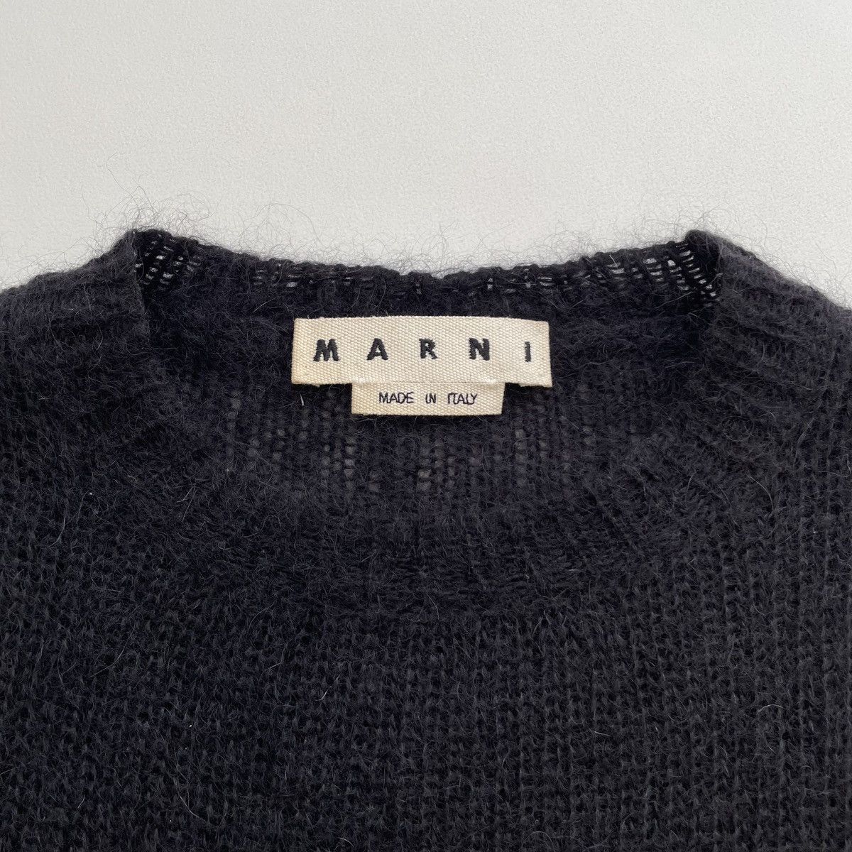 Marni A/W 16 Colour Block Mohair Sweater Size US L / EU 52-54 / 3 - 3 Thumbnail