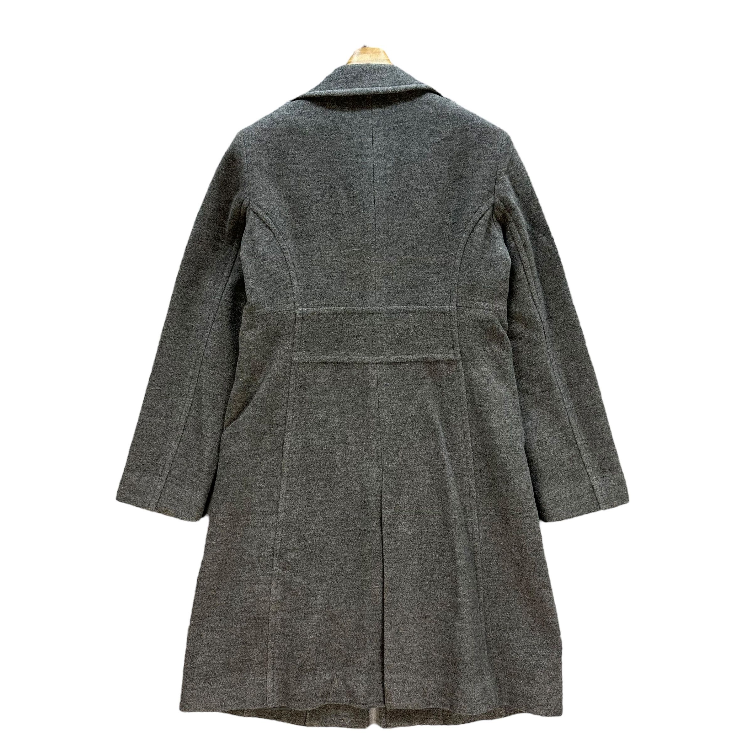 Burberrys Wool Long Coat Size 160A #A16-0394