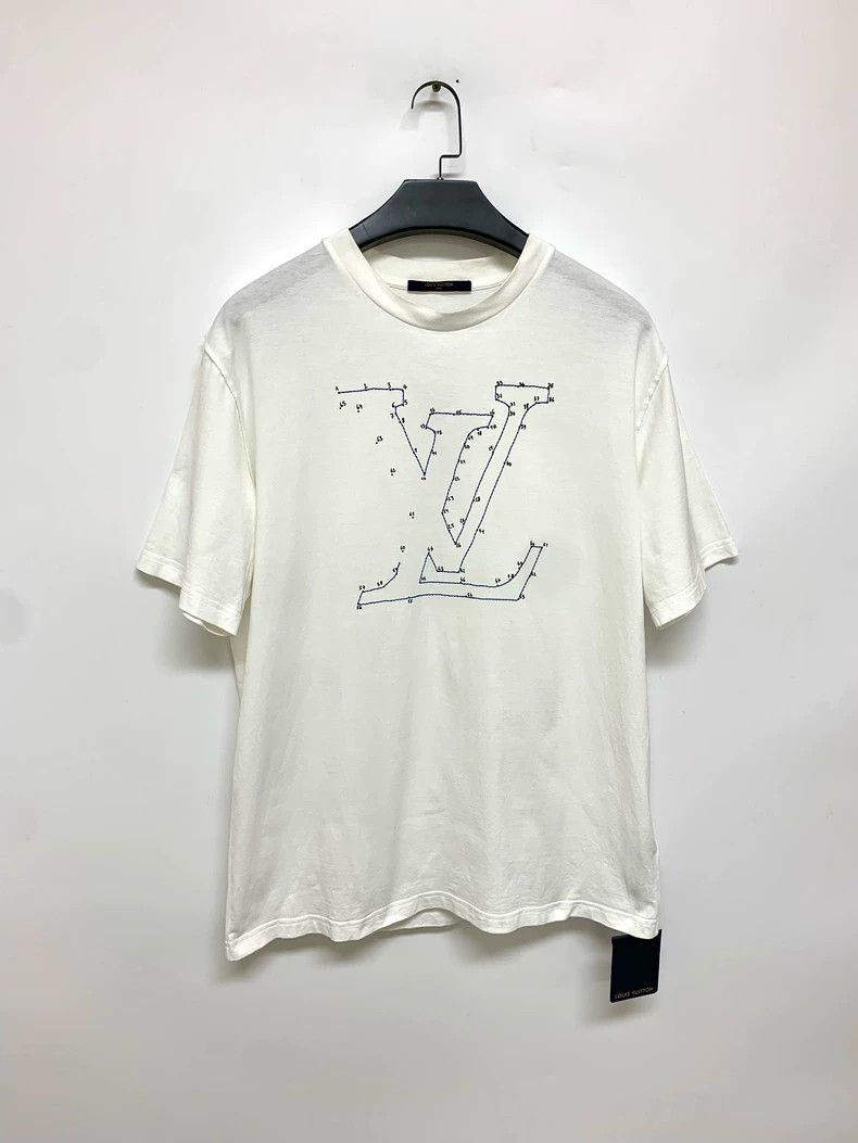 Louis Vuitton Louis Vuitton White Lianliankan short sleeve Size US XXL / EU 58 / 5 - 1 Thumbnail