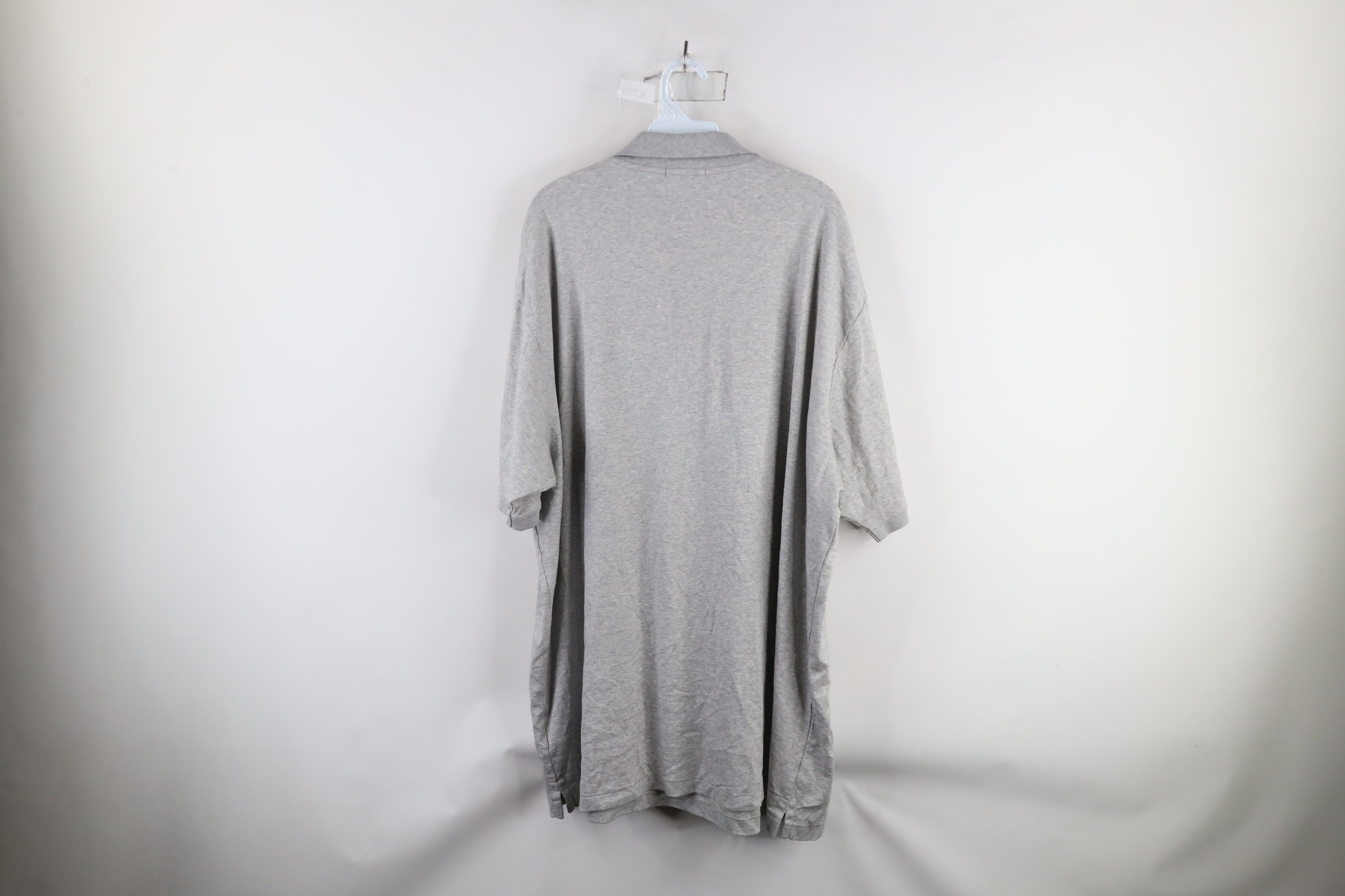 Ralph Lauren × Vintage New Ralph Lauren Short Sleeve Collared Golf Polo Shirt Gray Size US XXL / EU 58 / 5 - 9 Thumbnail