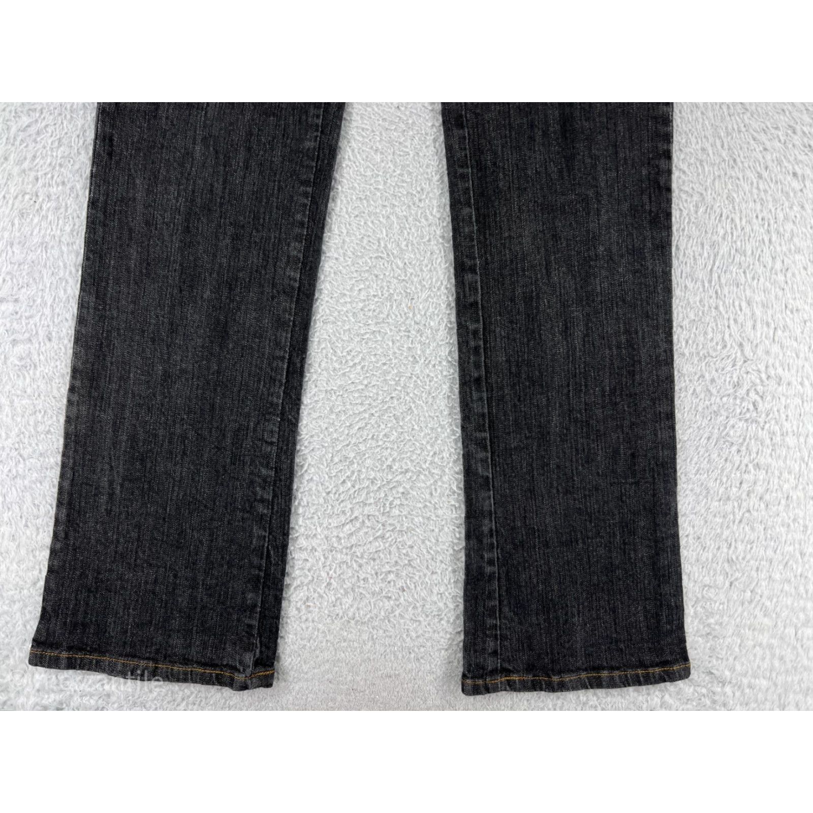Vintage VINTAGE PACO Women's Jeans Pants Bootcut Slim Fit 11 Black Denim Cotton Blend Retro 90s Womens Size 32" / US 10 / IT 46 - 5 Thumbnail
