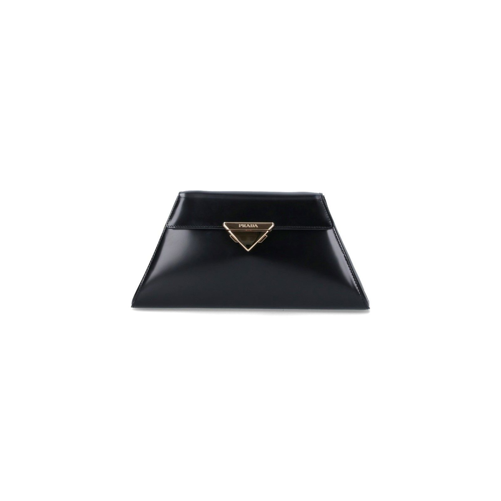 Prada PRADA Black Medium Leather Shoulder Bag New And Authentic Size ONE SIZE - 1 Thumbnail