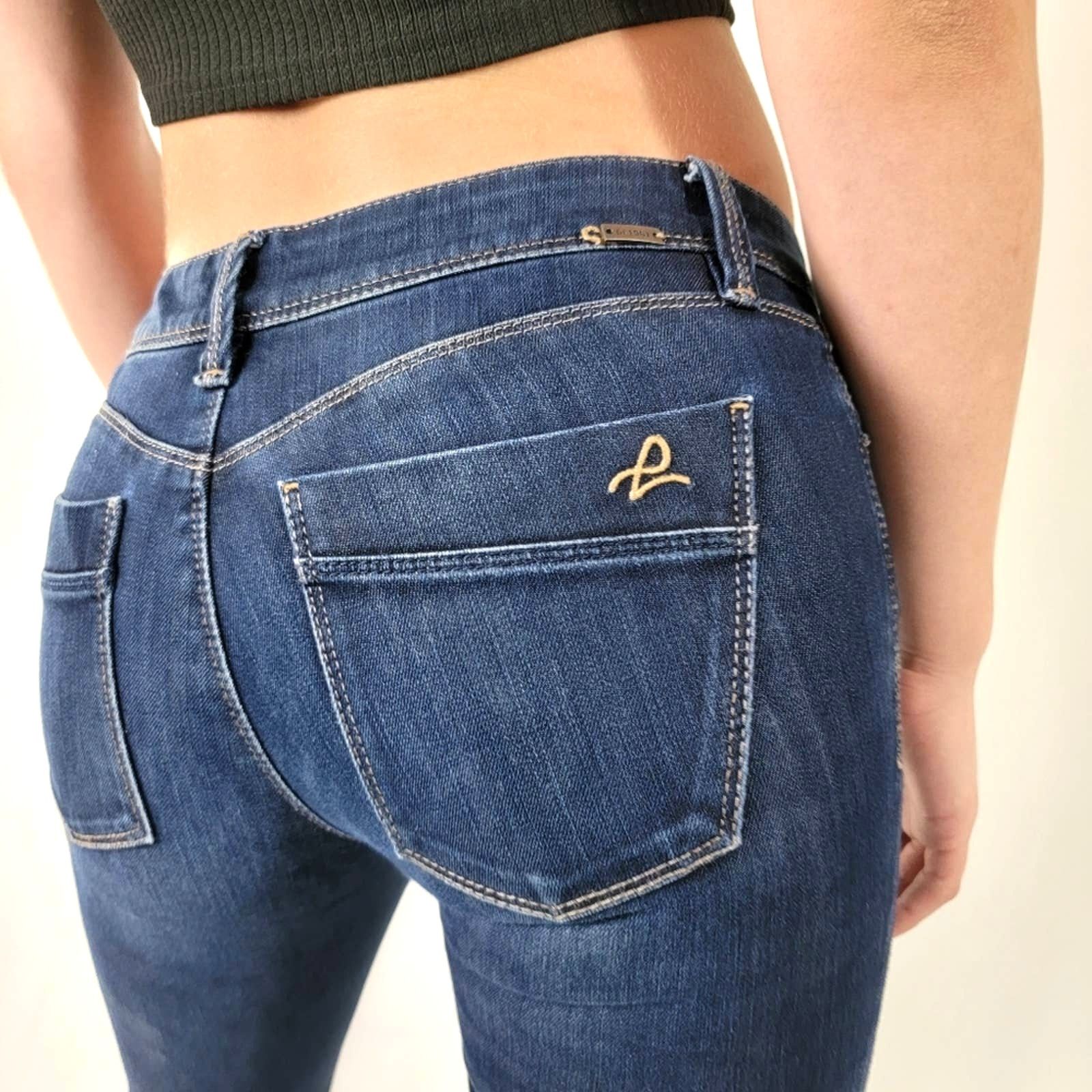 DL1961 Revolve x DL1961 Sonic Slim Bootcut Dark Wash Jeans Size 26" / US 2 / IT 38 - 3 Thumbnail