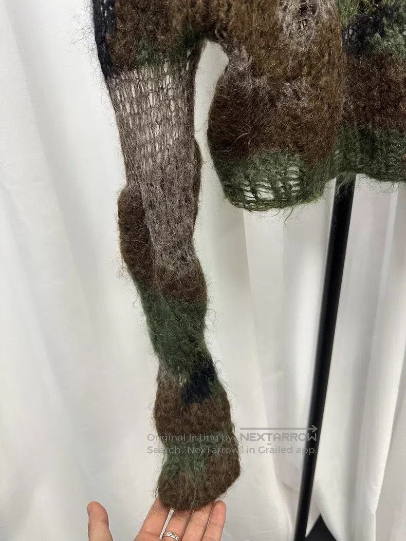 Junya Watanabe Junya Watanabe Camouflage Sweater Size US S / EU 44-46 / 1 - 3 Thumbnail
