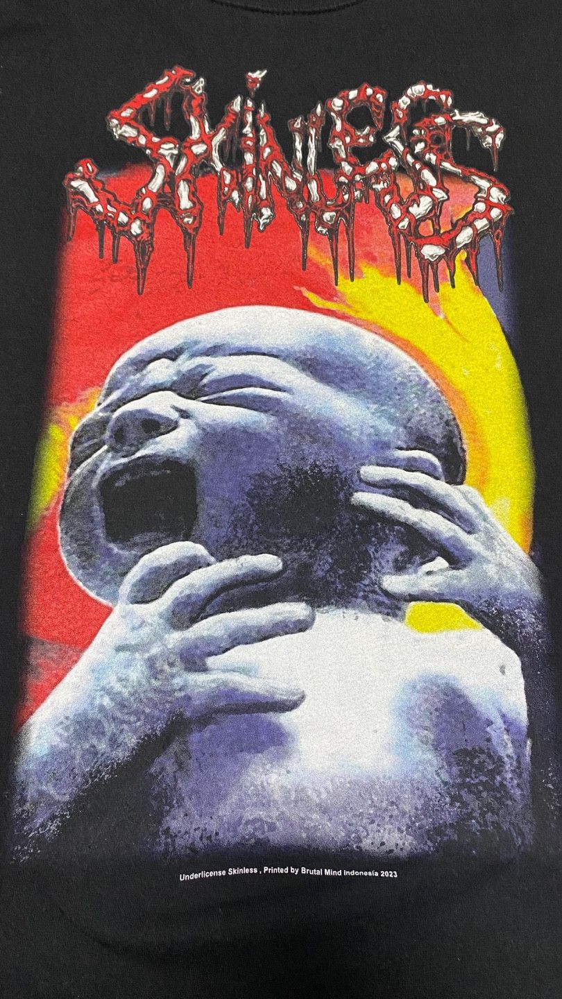 Band Tees skinless swollen heaps long sleeve shirt 3xl xxxl Size US XXL / EU 58 / 5 - 4 Thumbnail