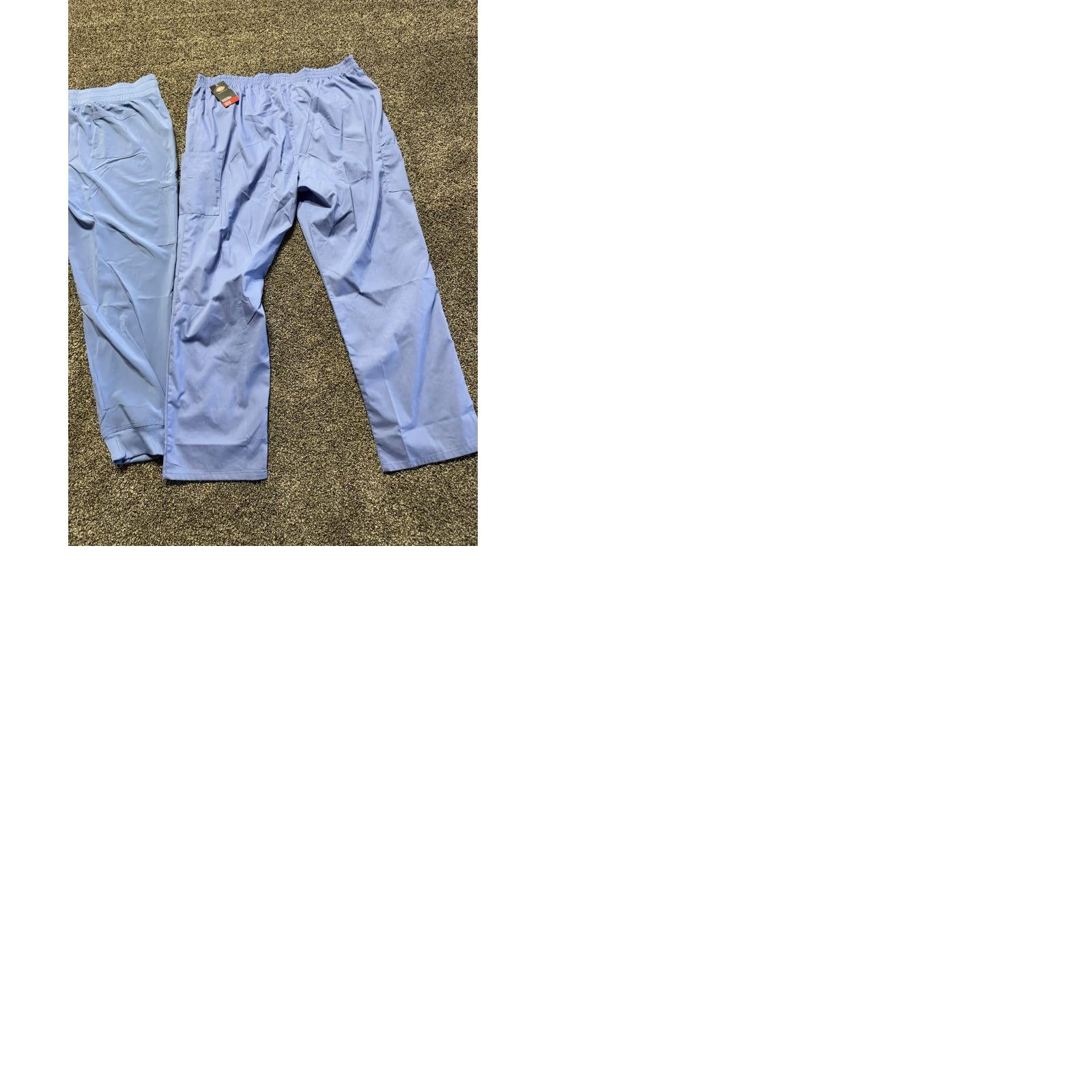 Dickies Dickies Womens Solid Blue Cargo Medical Scrub Pants 2XL Lot Of 2 NEW Womens Mens? No. Size 40" / US 18 - 10 Thumbnail