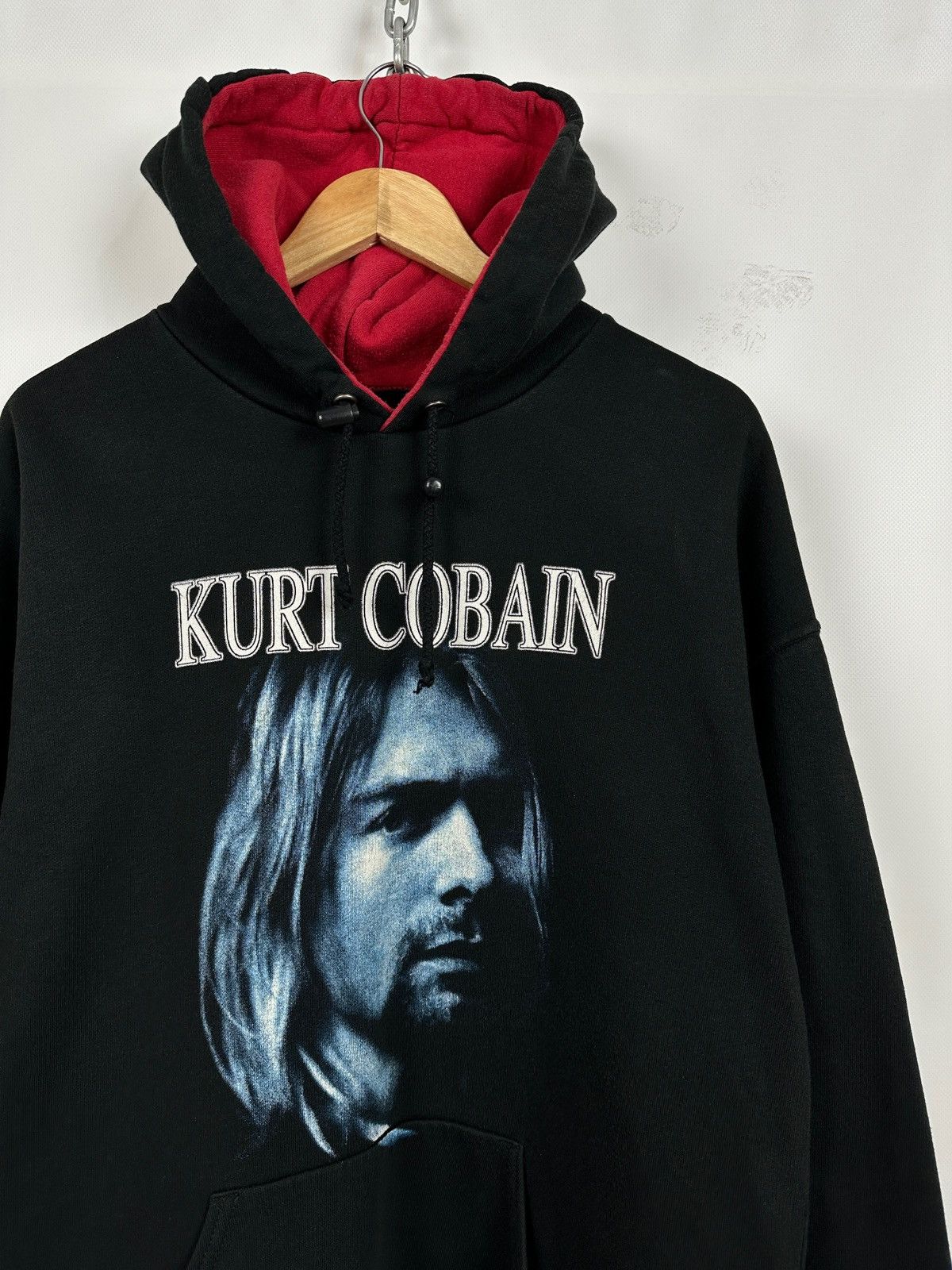 Band Tees Vintage Nirvana Kurt Cobain I Hate Myself Memorial Hoodie Size US XL / EU 56 / 4 - 6 Thumbnail