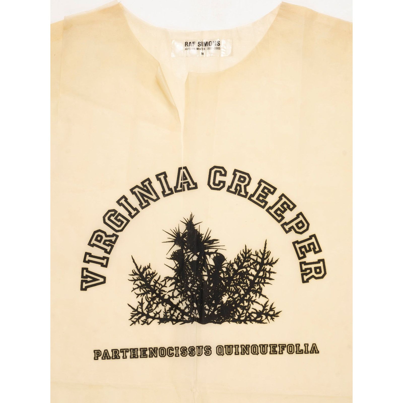 Raf Simons AW02 Virginia Creeper Latex Shirt Size US M / EU 48-50 / 2 - 2 Thumbnail