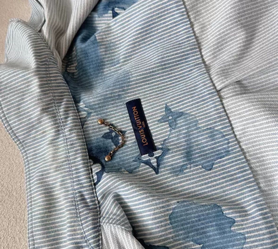 Louis Vuitton louis vuitton Ink denim long sleeved shirt Size US XS / EU 42 / 0 - 7 Thumbnail