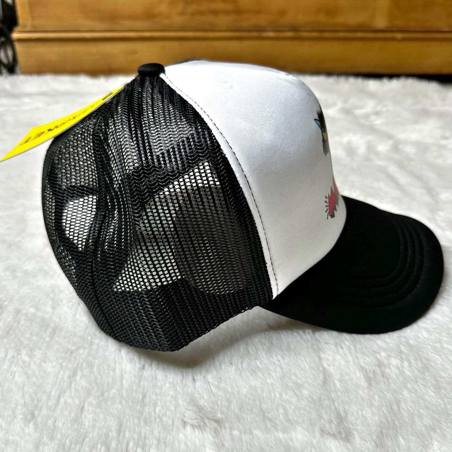Market NWT Market Superstitious Foam Mesh Snapback Trucker Hat OS Size ONE SIZE - 3 Thumbnail