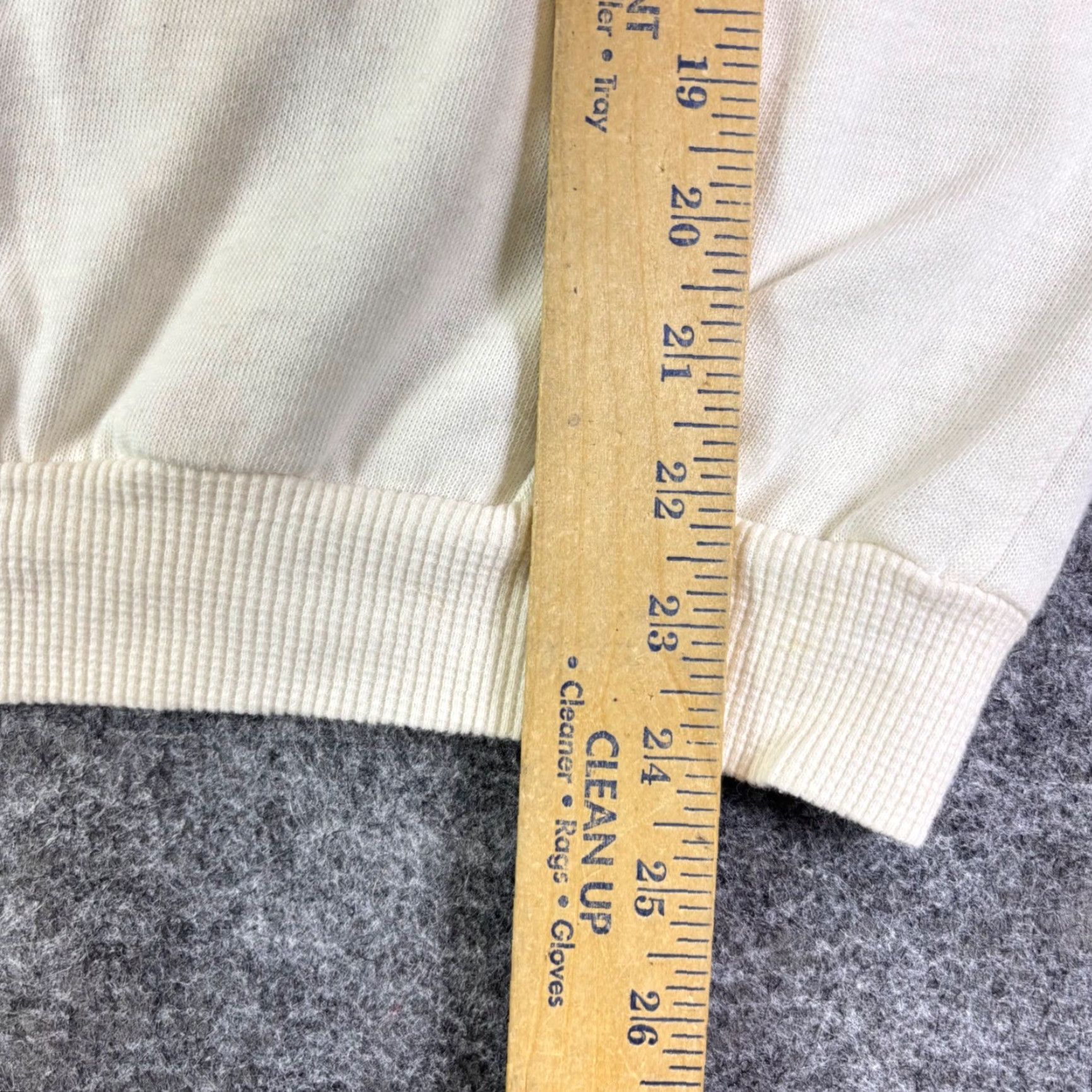 Vintage Trader Bay Polo Shirt Mens Medium Long Sleeve White Orange Striped Vintage 90s Casual Shirt Size US M / EU 48-50 / 2 - 6 Thumbnail