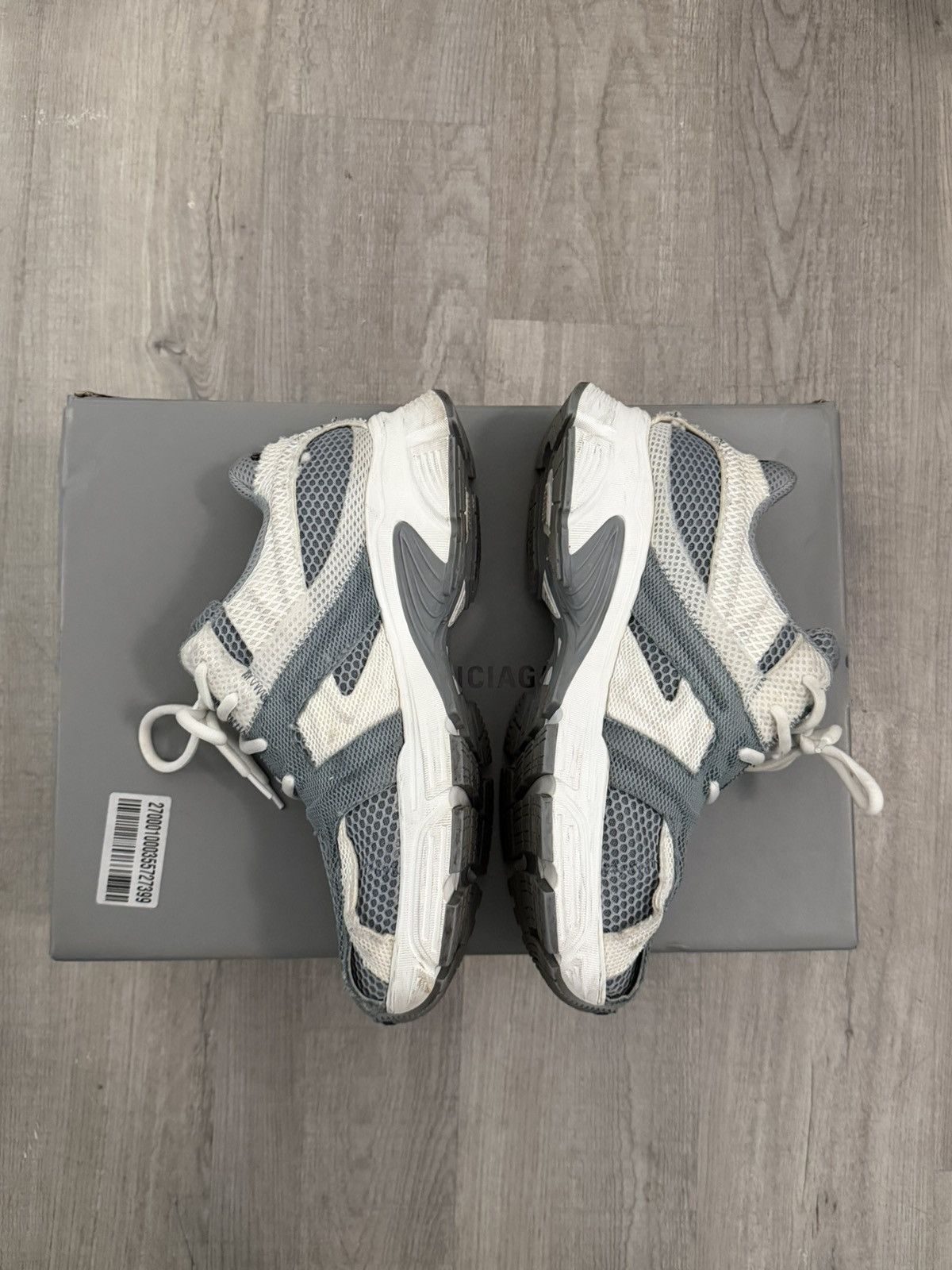 Balenciaga Baleniaga phantom sneaker grey/white Size US 8 / EU 41 - 4 Thumbnail