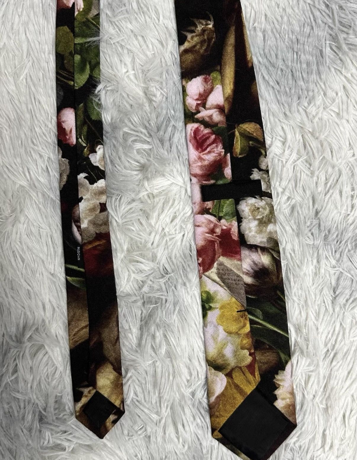 Lad Musician 【lad musician】 Floral Wool Tie Size ONE SIZE - 4 Thumbnail