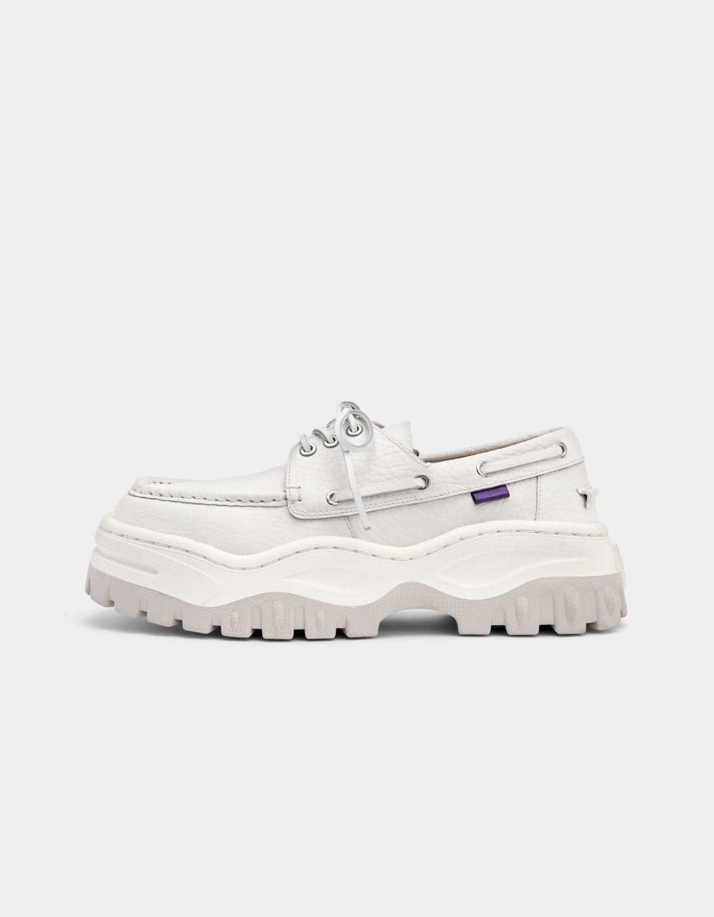 Eytys Mykonos Tumbled White Sneakers