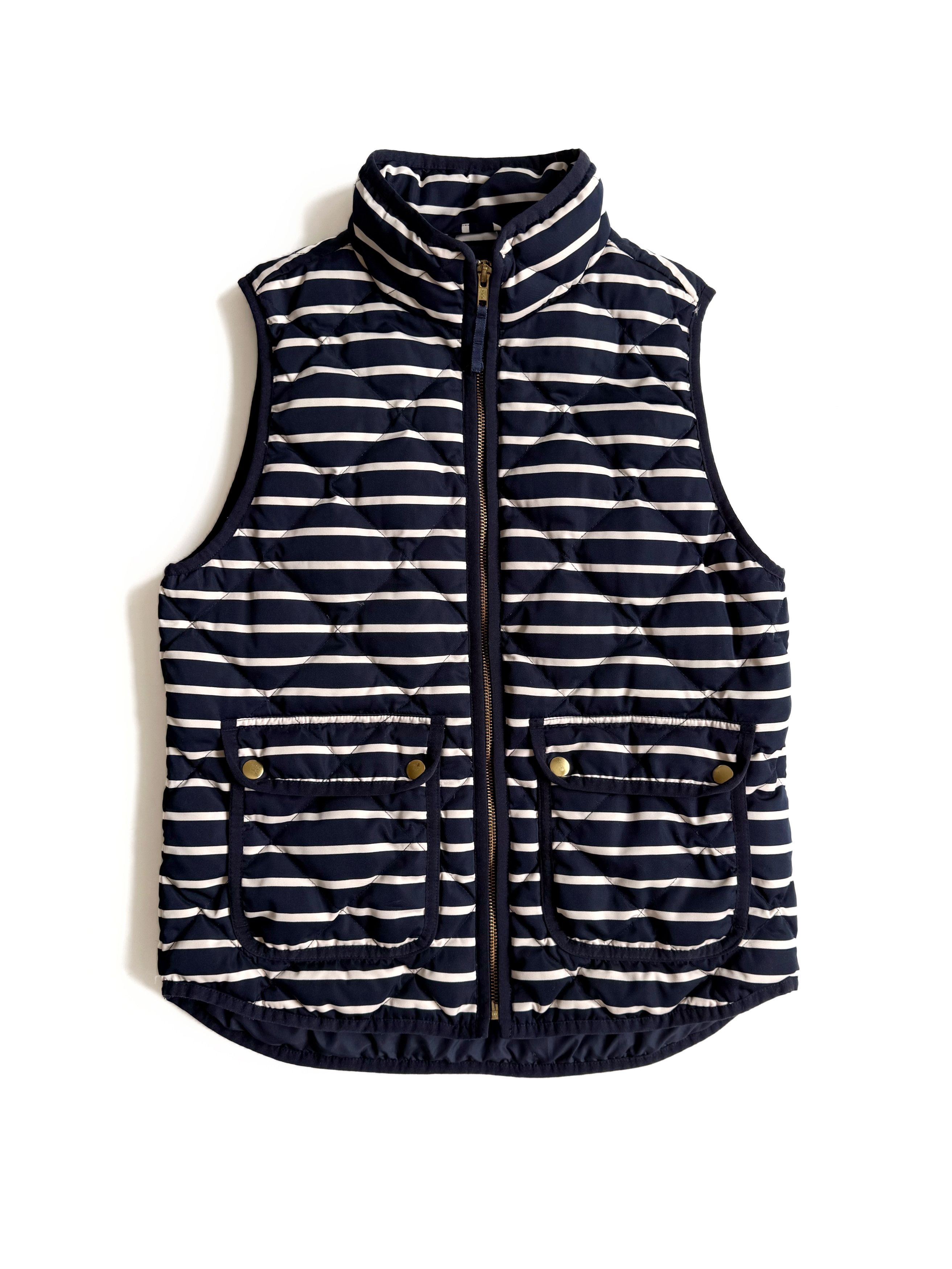 J.Crew Women J.Crew Down Puffer Vest Jacket (S) Size S / US 4 / IT 40 - 1 Thumbnail