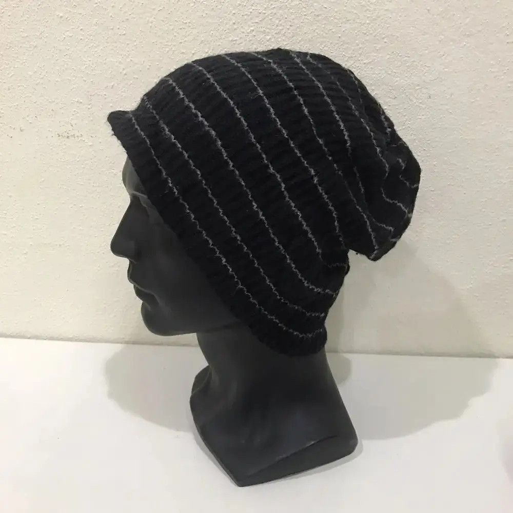 Japanese Brand Japanese Brand Stripe Design Beanie Hat Size ONE SIZE - 2 Thumbnail