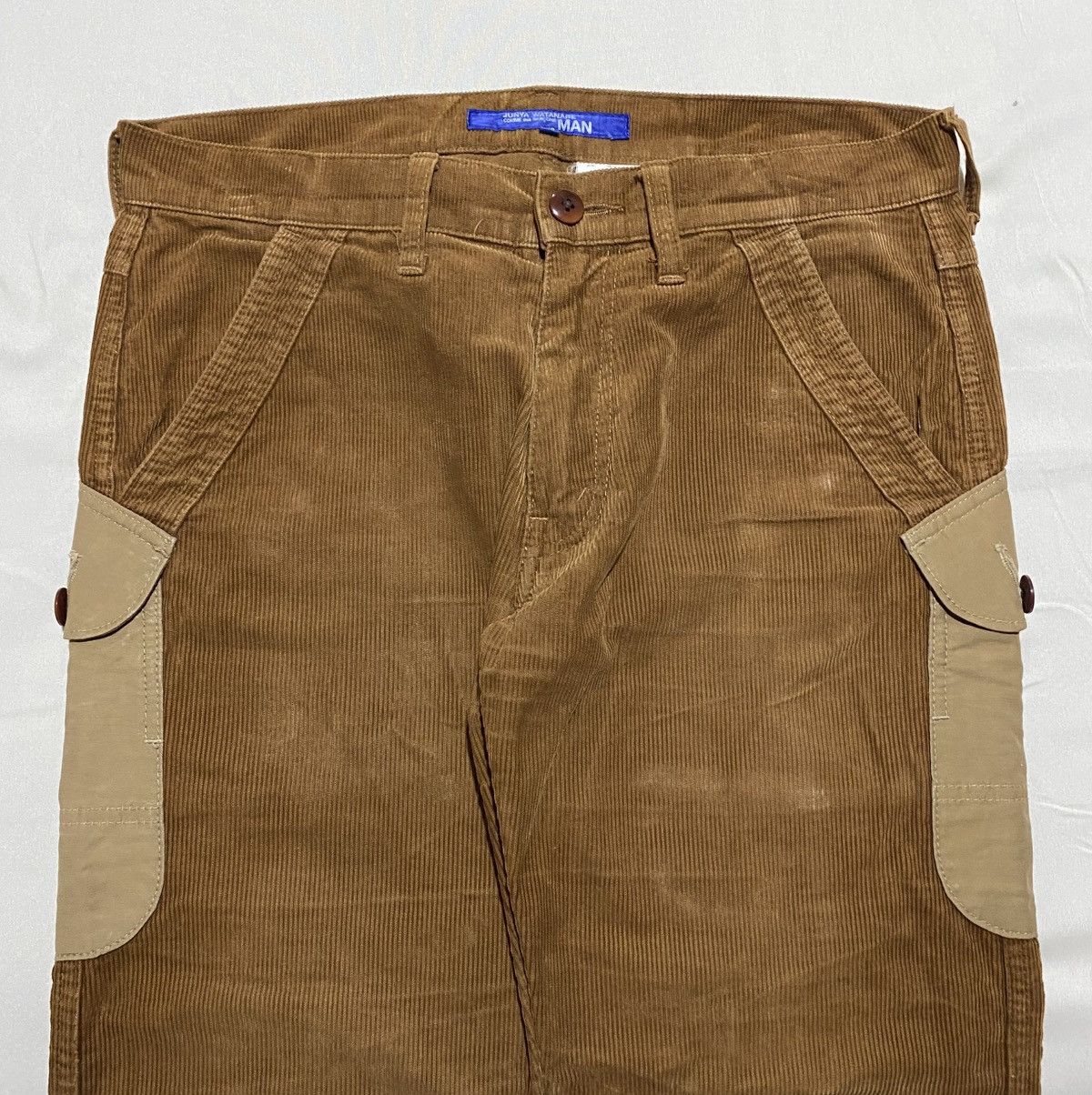 Junya Watanabe Junya Watanabe Man Comme des Garcons Corduroy Cargo Pants Size US 33 - 3 Thumbnail