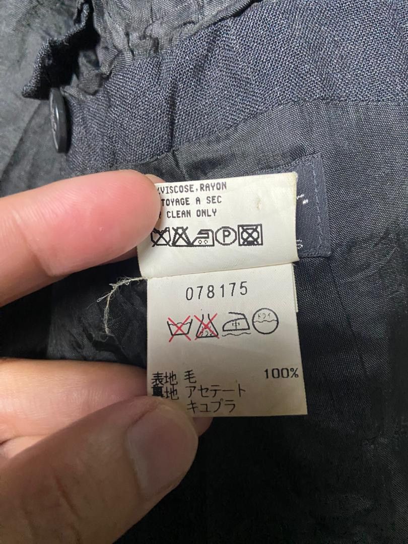 agnes b. AGNES B. HOMME Multi pocket Outerwear Blazer (136) Size US XXS / EU 40 - 8 Thumbnail